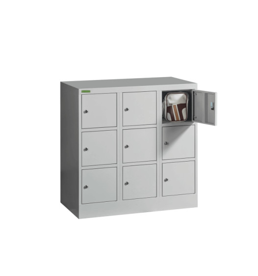 PARAPET 3/9 NEW | Niedriger Wertfachschrank mit 9 Fächer