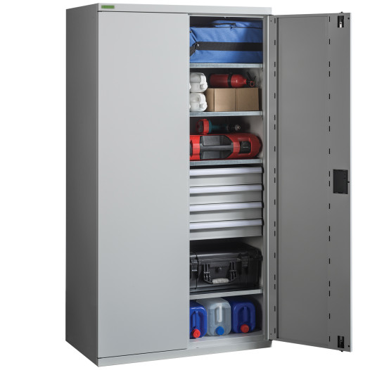 DEEPCAB PK 1950/625 4D | Extra tiefer Materialschrank mit 4 Schubladen