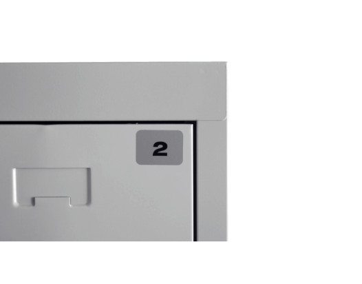 STICKER MB 1-1000 | Selbstkleber zur Schranknummerierung 1-1000