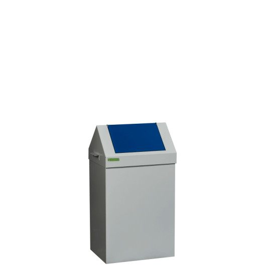 SELECT 90L BLUE | Abfallbehälter mit blauem Deckel für Mülltrennung
