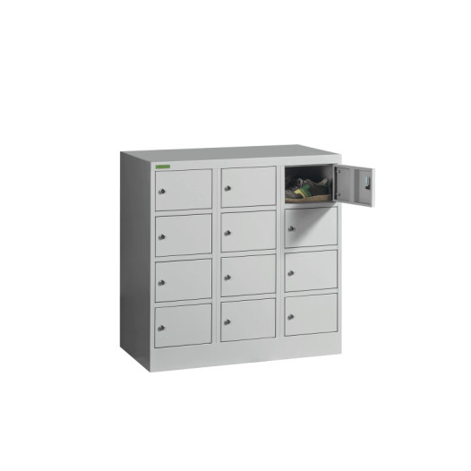 PARAPET 3/12 NEW | Niedriger Wertfachschrank mit 12 Fächer