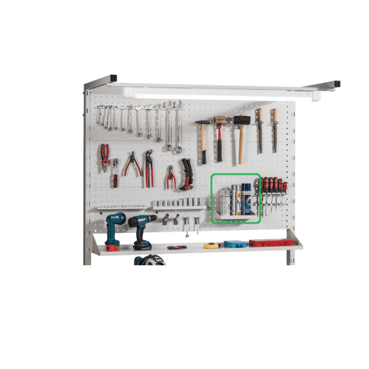 HOLD WB PK SHELF | Regal für perforierte Rückwand