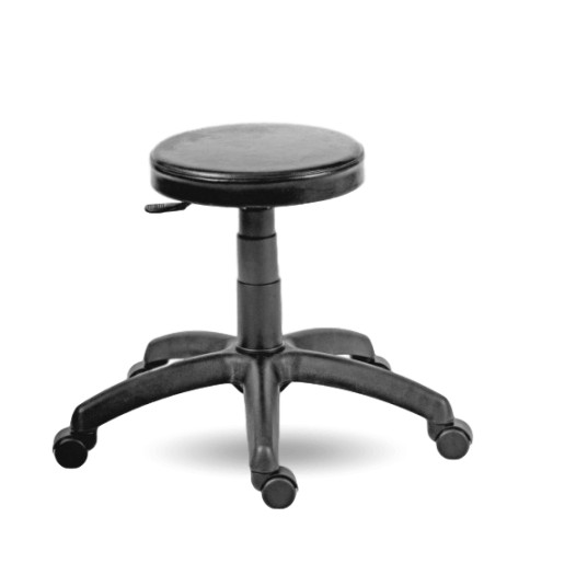 WORKSEAT AN TABU | Industrielle Arbeitstuhl ohne Lehne