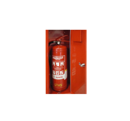 FIREEXTCAB MK 640/250/200 9010 | Feuerlöscherschrank