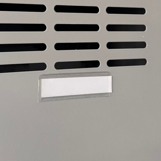 VIGNETTE NAMECARD | Etikettenhalter, selbstklebend