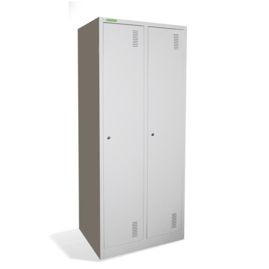 LOCKER CH 2 BW | 2-türiger Kleiderschrank mit Trennwand