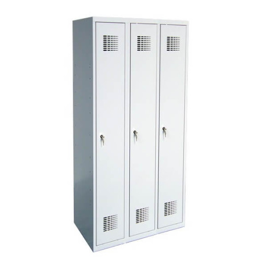 LOCKER M 3 | 3-türiger Kleiderschrank mit langen Türen