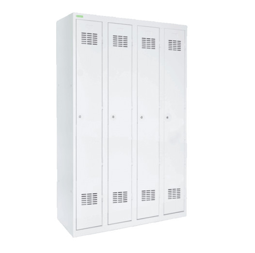 LOCKER H 4 250 | 4-türiger Kleiderschrank mit langen Türen