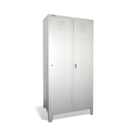 LOCKER CH 2 BWF - 2-türiger Kleiderschrank mit Trennwand