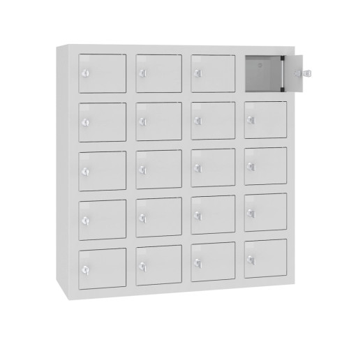 VBOX M 4/20 ELECTRO - Handyladeschrank mit 20 Fächern