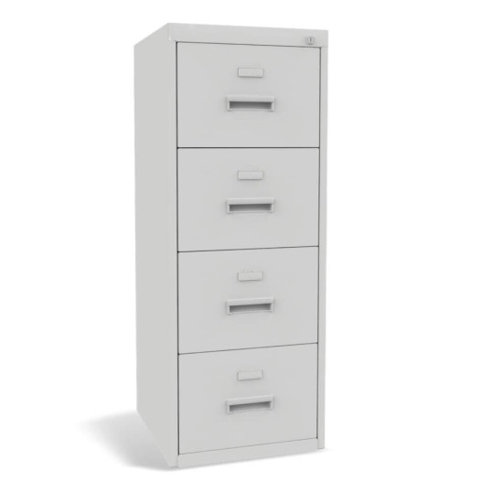 FILECAB FIRE M 4 7035 | Feuerfester Aktenschrank mit 4 Schubladen