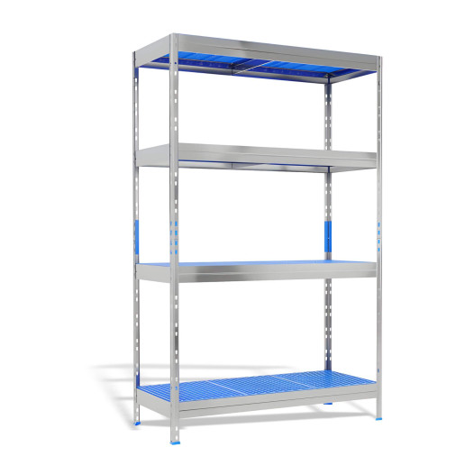 GRACK AS 1800/1100/500 4/175 | Regal mit 4 Fachböden aus Polypropylen