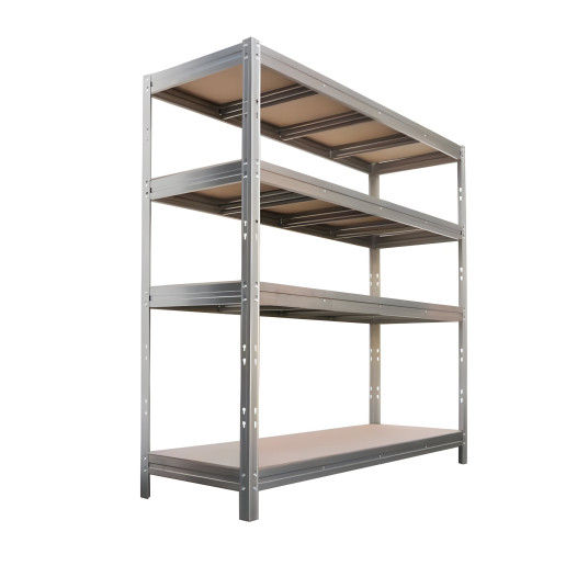 HRACK AS 2000/2100/600 4/600 | Regalaufbau mit 4 HDF-Fachböden mit hoher Tragfähigkeit