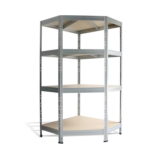 ORACK AS 1800/900/900/450 4/250 C | Eckregal mit 4 HDF-Böden