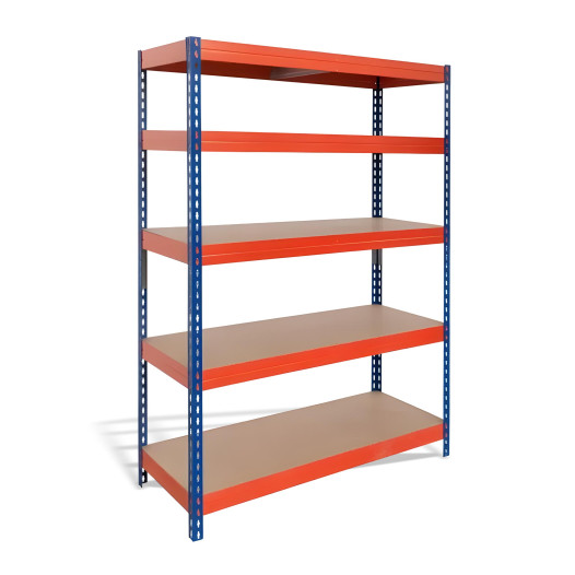 ORACK AS 1920/1000/500 5/300 OB | Farbiges Regal mit 5 HDF-Böden