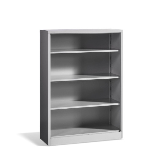 OPENCAB H 1400/1000/400 | Offener Lagerschrank mit 3 Fachböden, Höhe 1400 mm